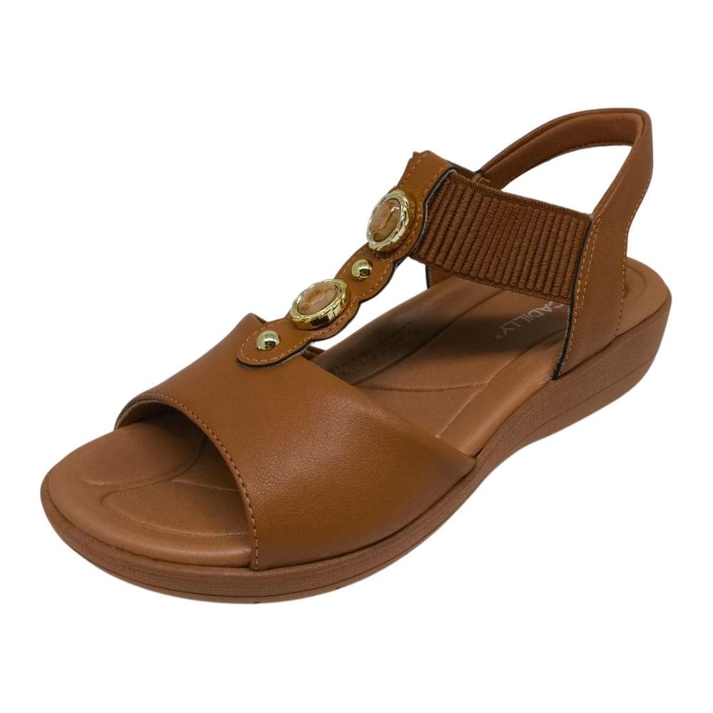 Sandalia Feminina Casual Salto Baixo Conforto Piccadilly