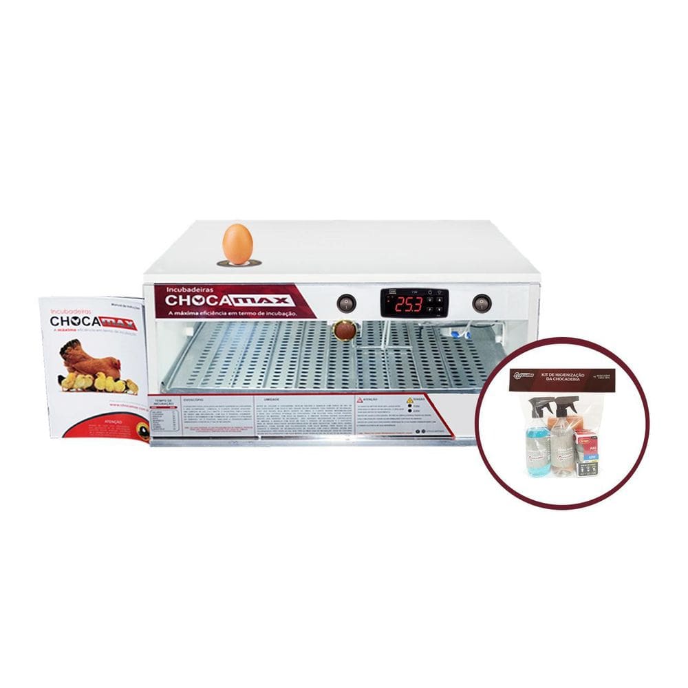 Chocadeira Ovoscópio 80/90 Ovos Galinha Automática 220 Volts