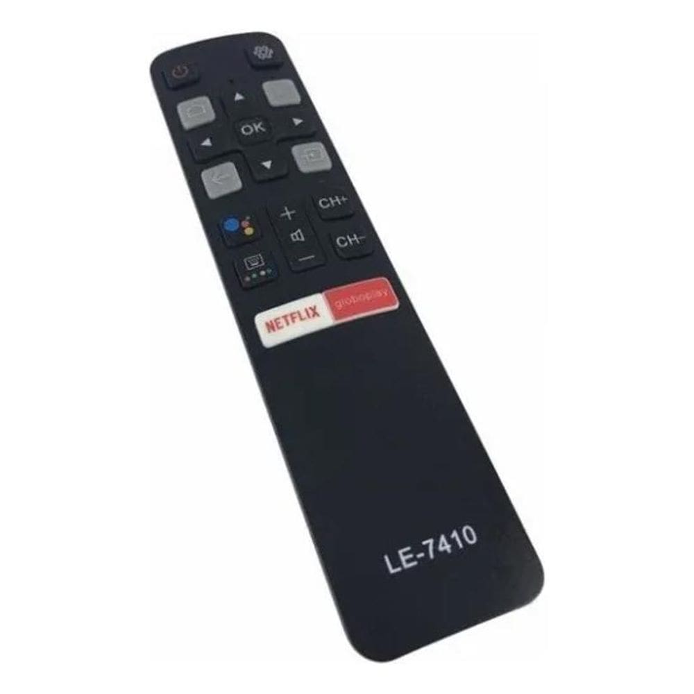 2X Controle Remoto Tcl Smart Android Netflix Globoplay P715