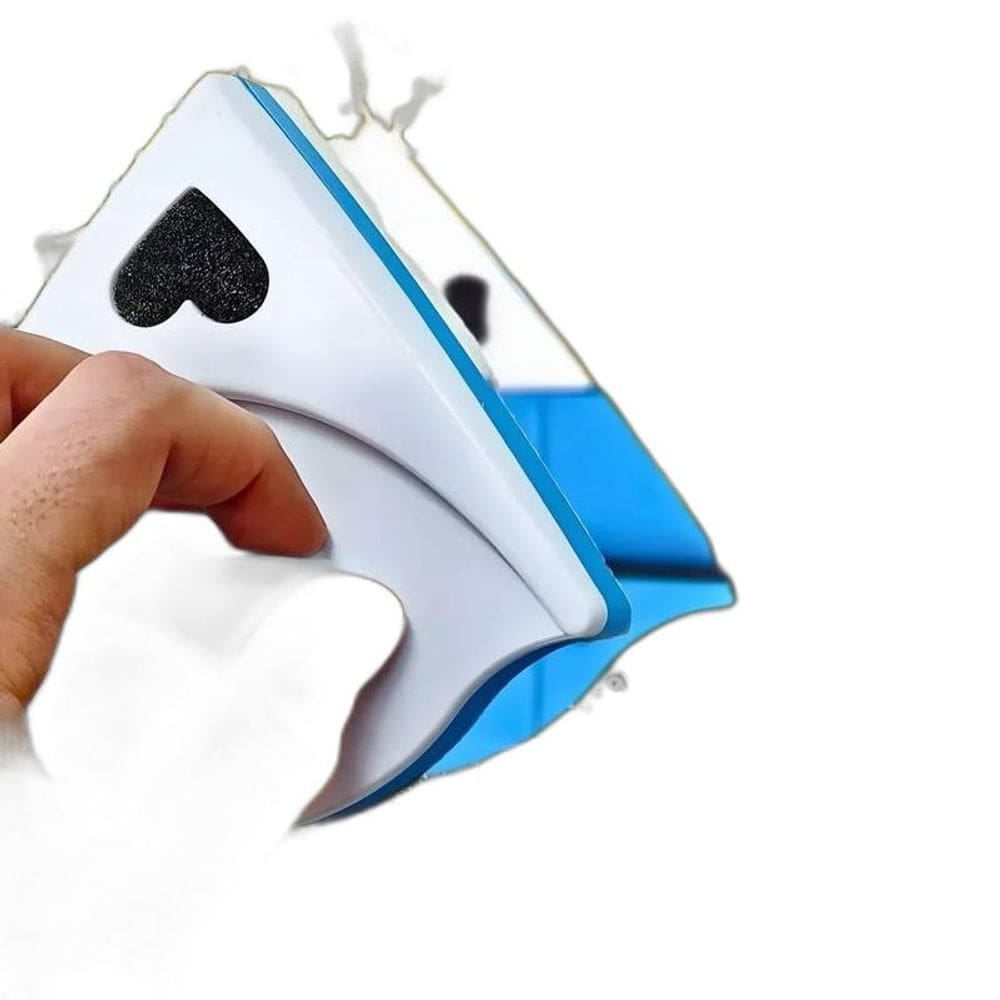 Limpa Vidros Janela Magnético Dupla Face Até 03Mm