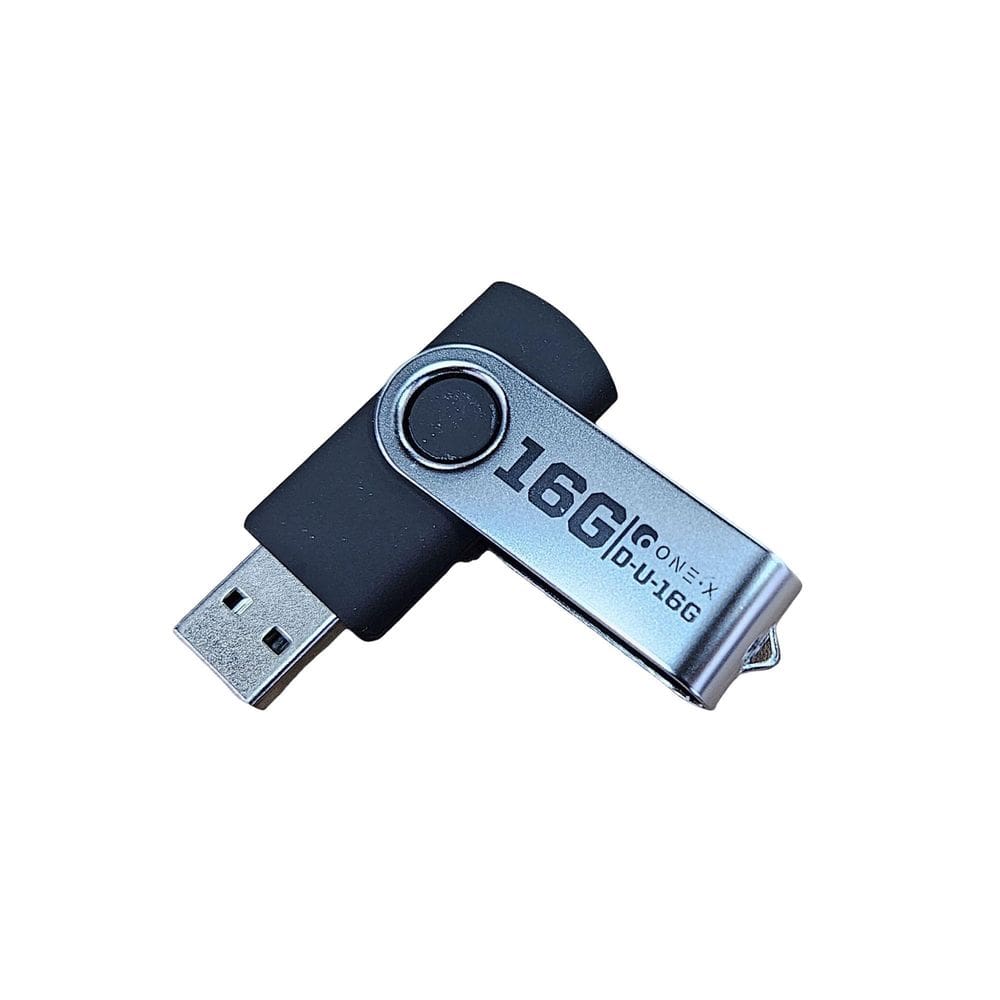 Pen Drive Twist 16Gb Preto Onex D-U-16G Pendrive Flash Drive