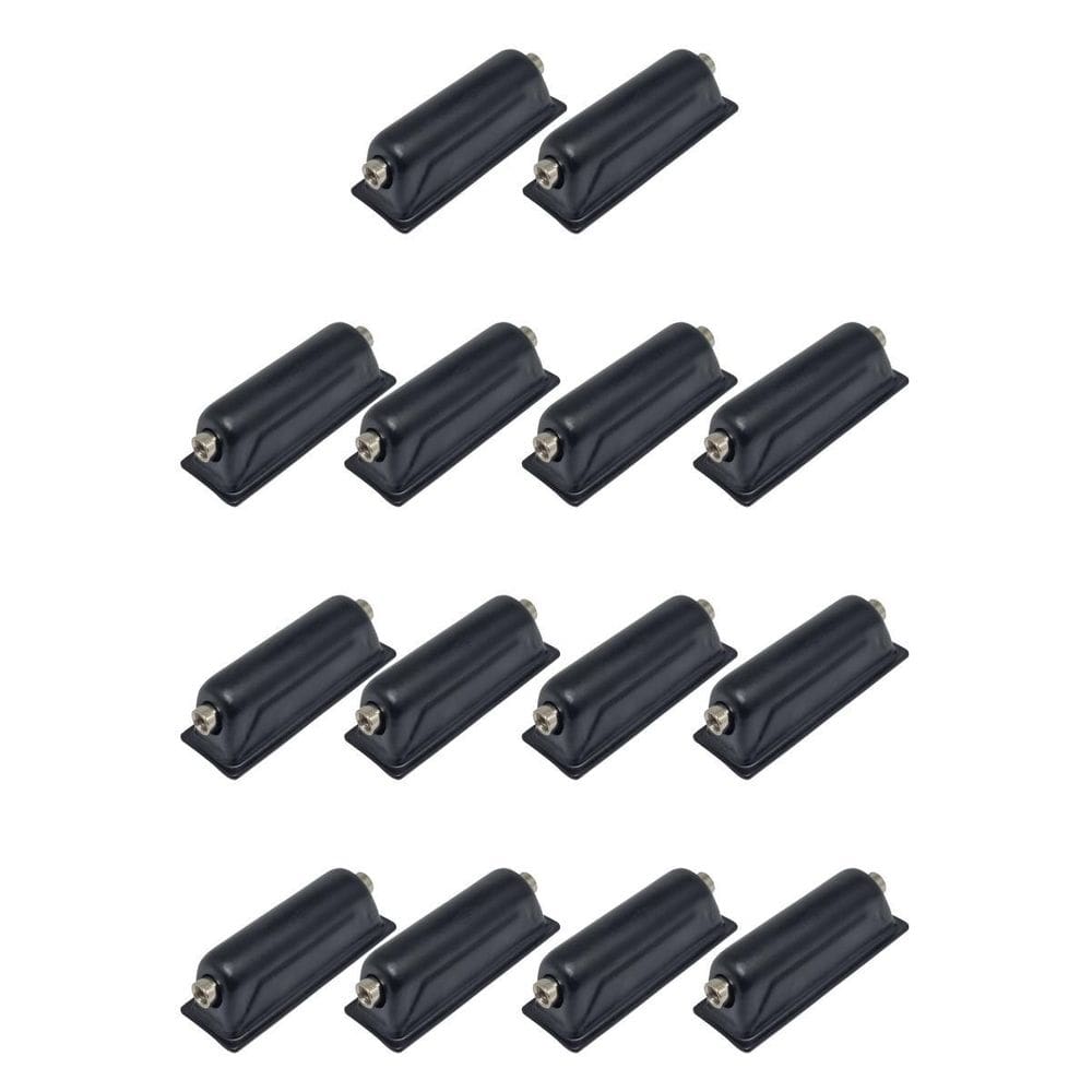 Kit 14 Canoas Caixa Bateria Preta 2 Afinações Metal 18.3