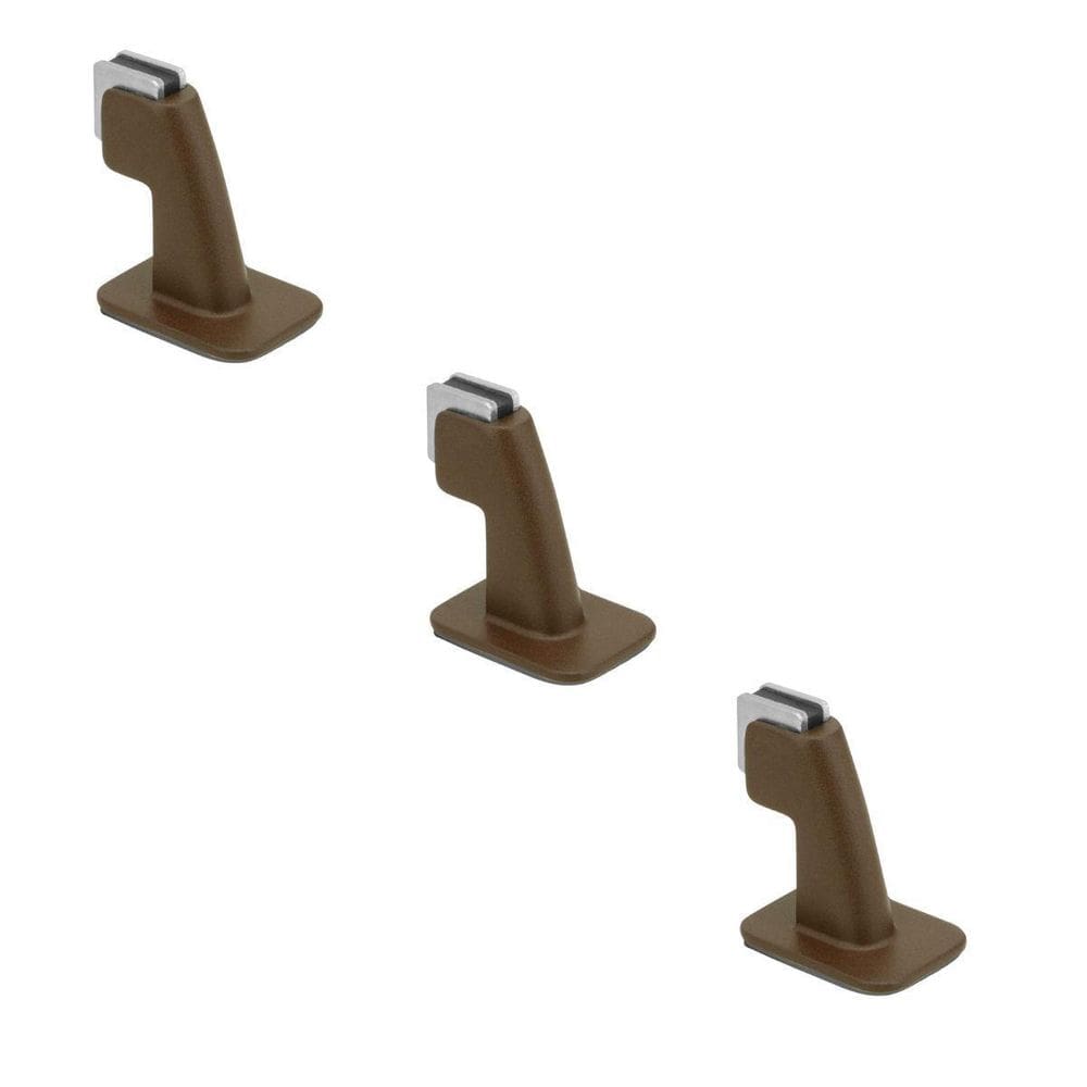 Kit 3 Prendedor Batedor Porta Magnetico Adesivo Corten Imab