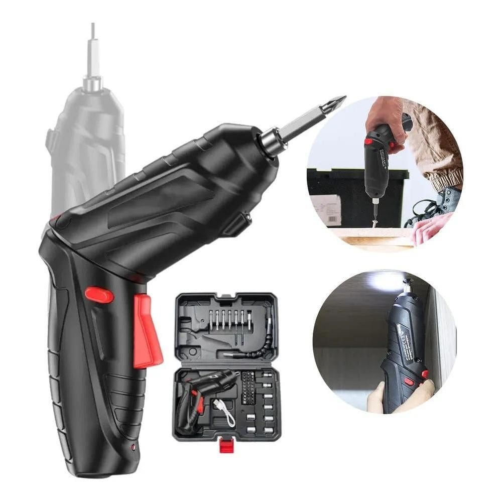 2X Polares Minit7 Mini Parafusadeira Furadeira Elétrica 2 Em