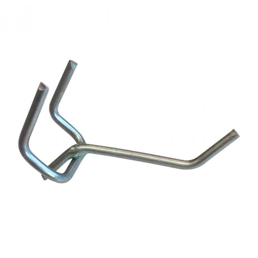 Gancho Metálico Simples Para Painel Porta Ferramentas 10 Pçs