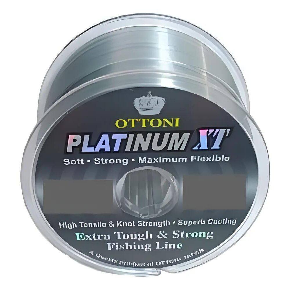 Linha Monofilamento Platinum X Cinza 0,45 Mm / 25,1 Kg / 200