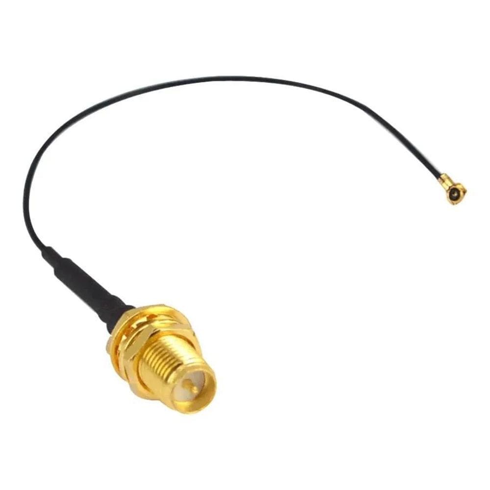 Cabo Pigtail Rp-Sma 20Cm Mhf4 Ipex Ipx  Sem Pino Central