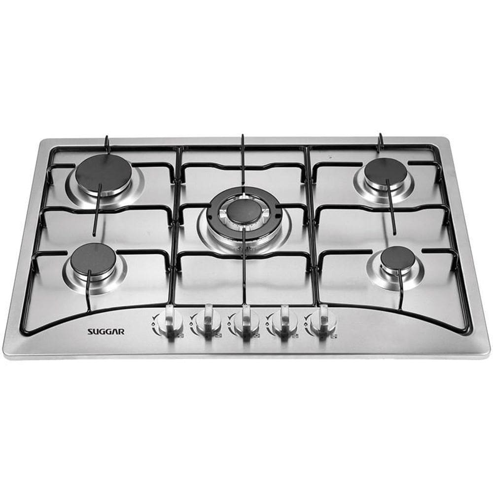 Cooktop 5 Bocas Suggar À Gás Bivolt Fg5135lx