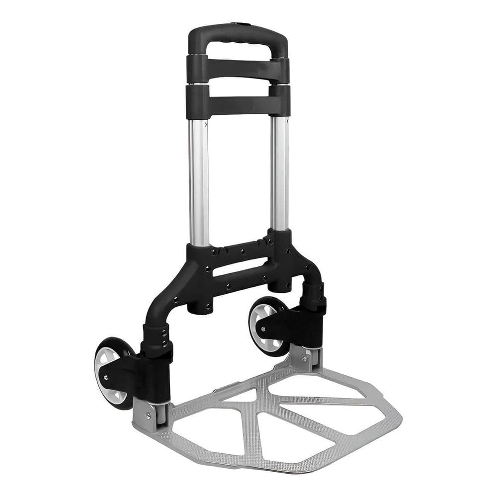 Carrinho Dobrável Reforçado Ajustável 70Kg Alumínio/Pvc