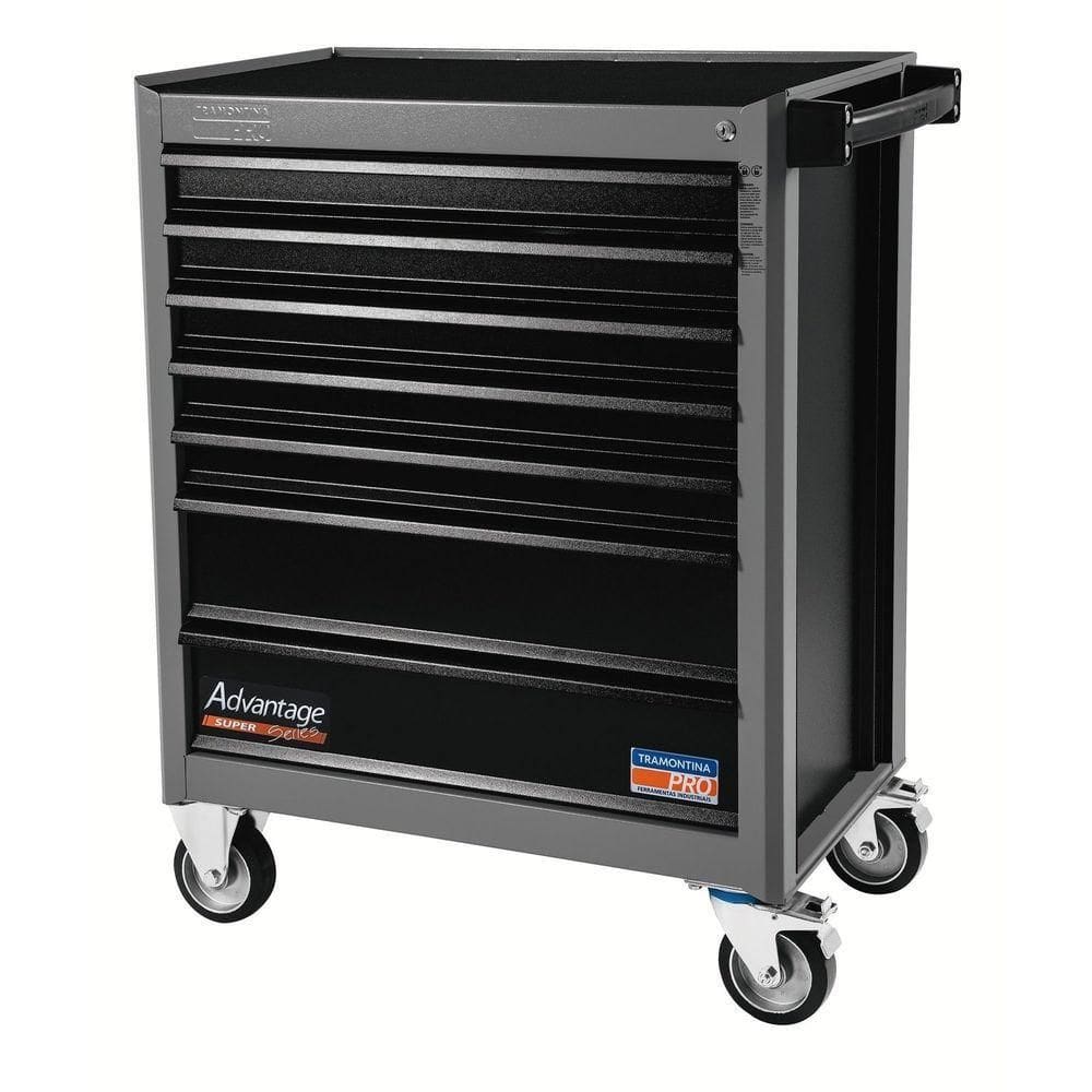 Carro Para Ferramentas 7 Gavetas - 180 Peças Tramontina Pro Tramontina