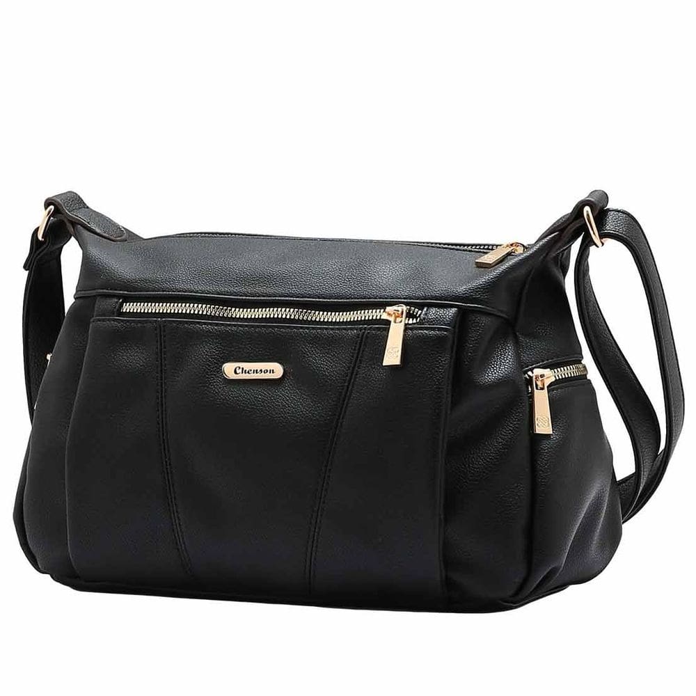 Bolsa Feminina Compartimento externo e Alça de Ombro Chenson