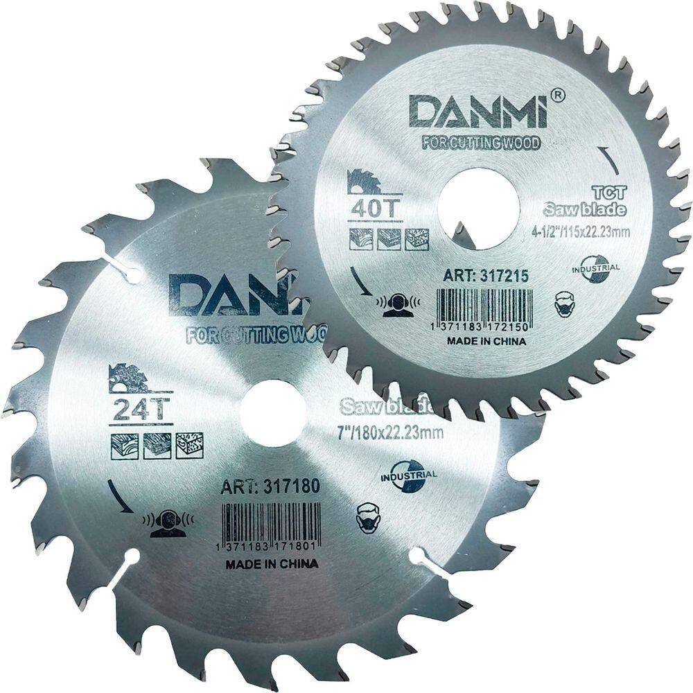 Kit 2 Lamina Disco De Corte Aço Circular Prata 115-180mm