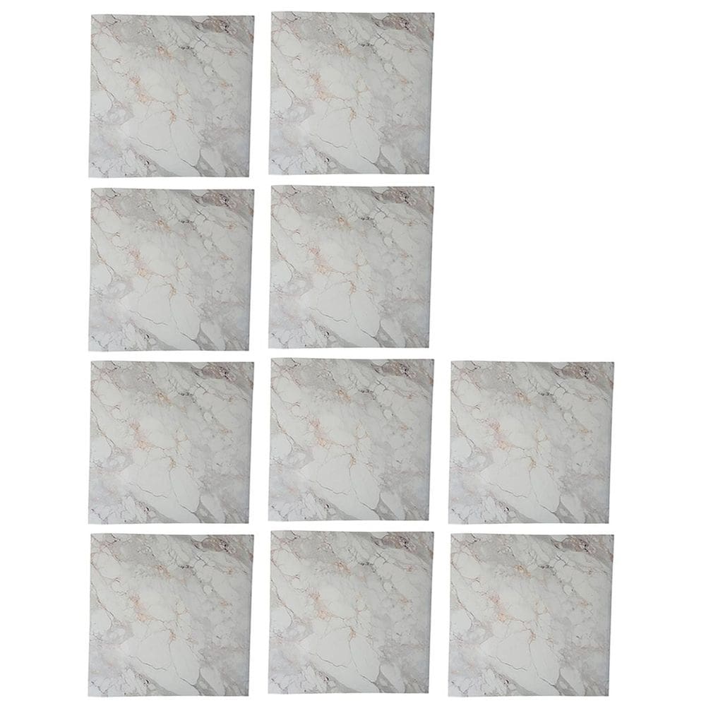 Placa Adesiva Marmore 3D Kit 10 uni Papel de Parede Autocolante Obra Reforma Ambiente Decoraçao Banheiro Cozinha Casa
