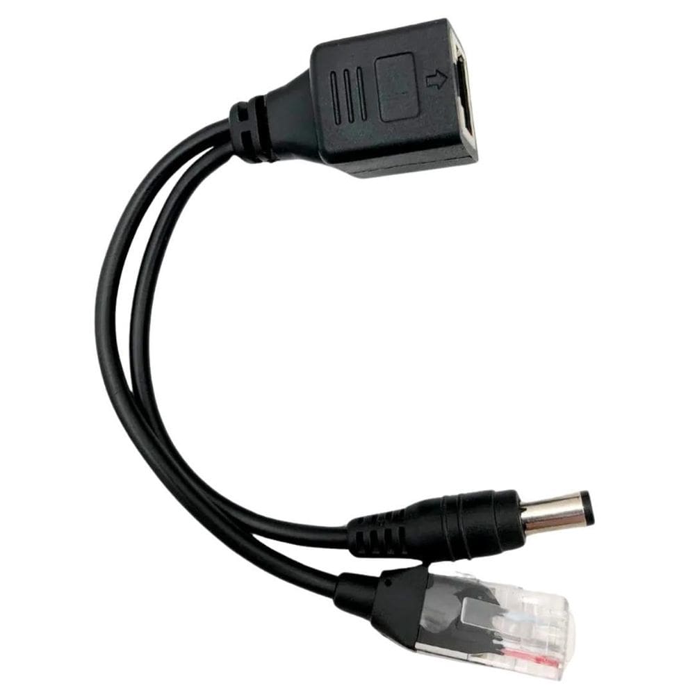 Adaptador De Cabo Injetor Poe, Separador Rj45, Mb