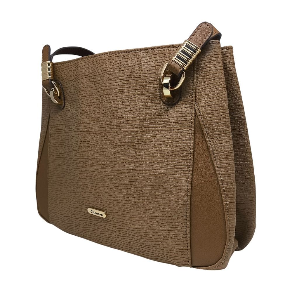 Bolsa Feminina Minimalista Moderna Texturizada Chenson