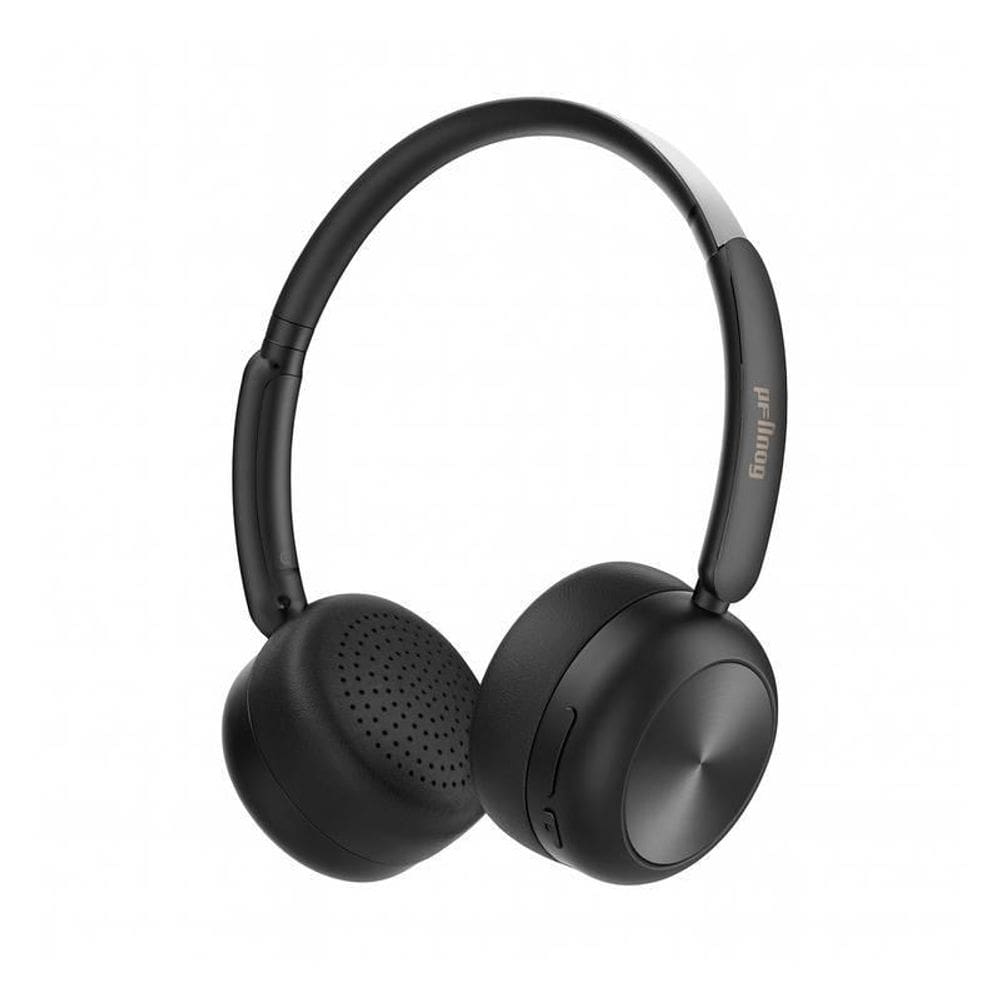 Fone De Ouvido Preto Bluetooth Headphone Onear Recarregável