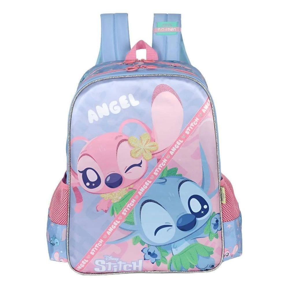 Mochila Costas Escolar Aulas Stitch Is42391sc