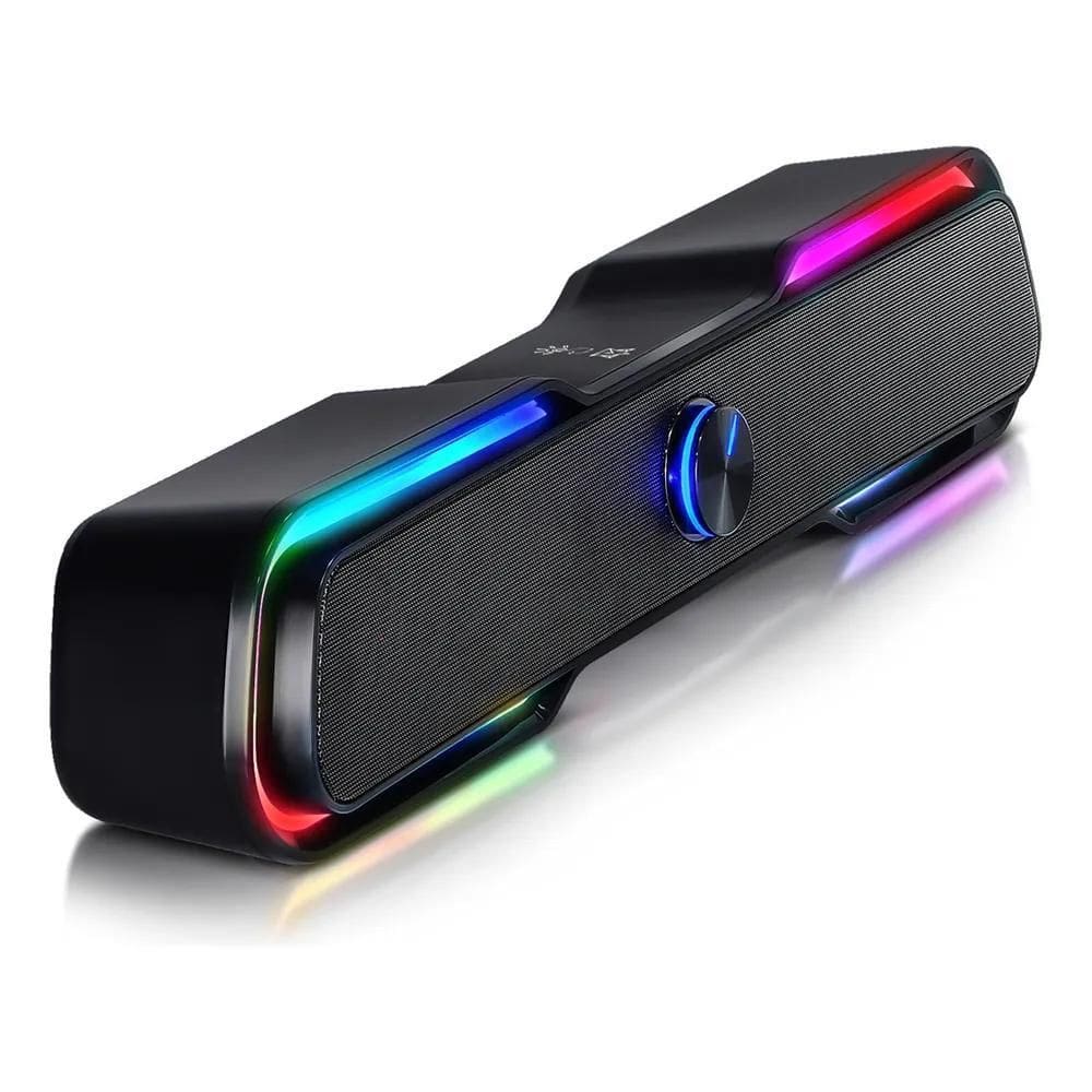 2X Soundbar Caixa De Som Usb P2 Adamantiun Kurt S11A Para Pc