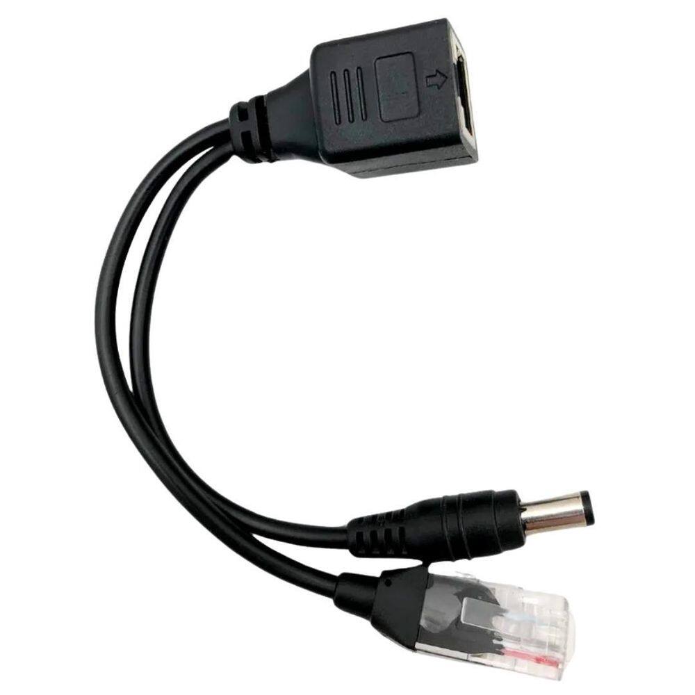 Adaptador De Cabo Injetor Poe, Separador Rj45, Mb