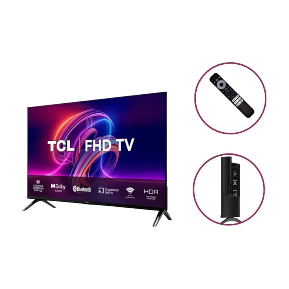 Smart Tv Led 32 S5400A Tcl Wifi Fhd Android Bivolt Preto