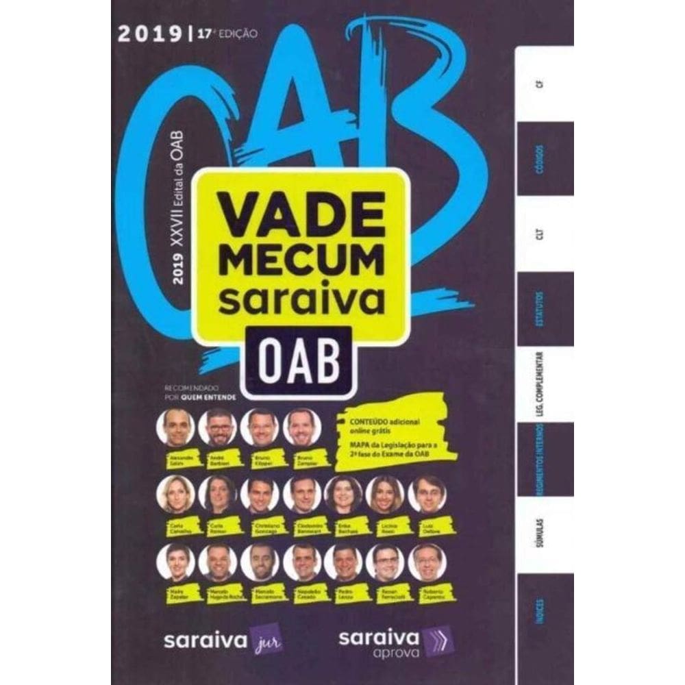 Vade Mecum OAB Saraiva - 17Ed/18