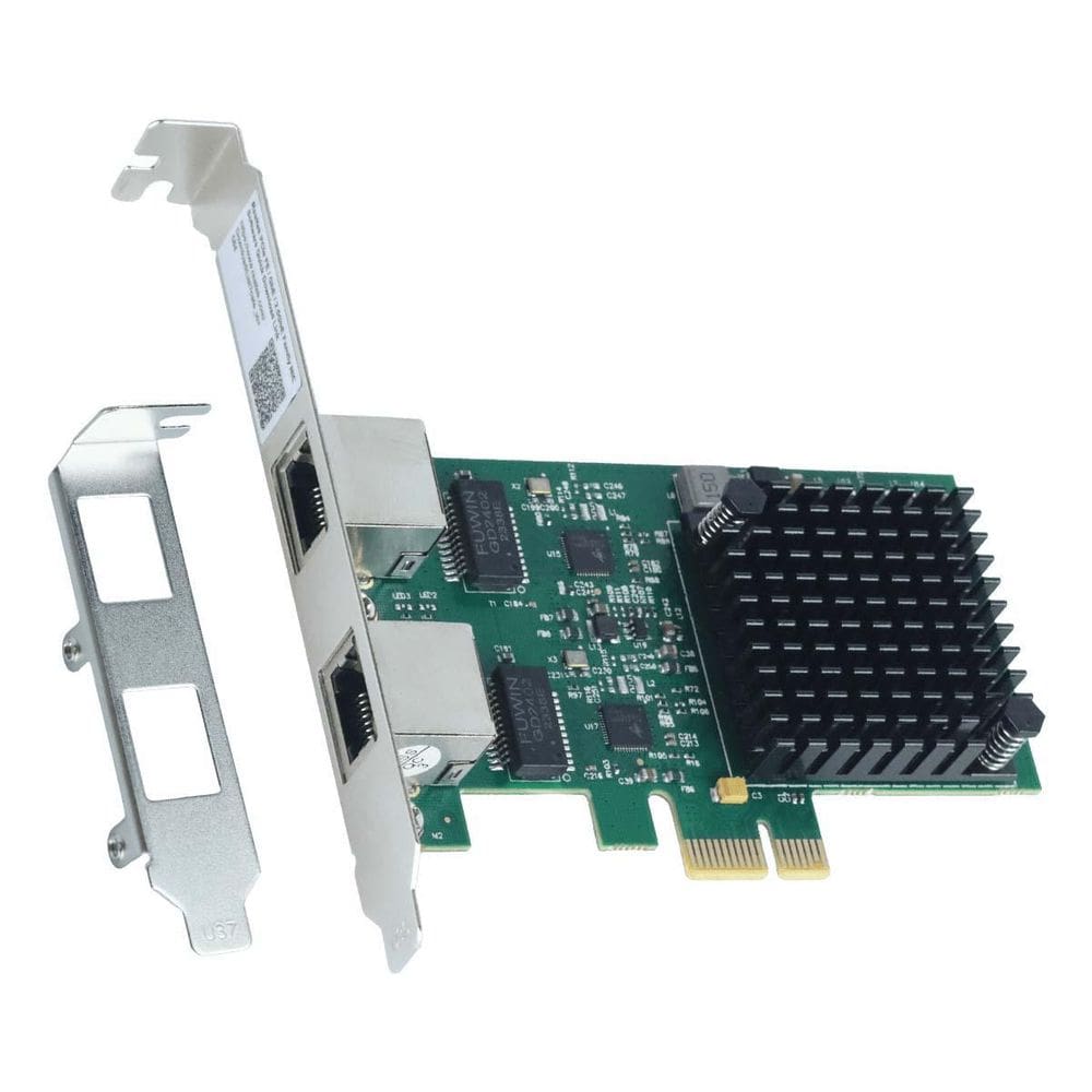 Placa De Rede 2.5Gbps Dual Port Rj45 Pci-E X1 Pcyes Lc25002P