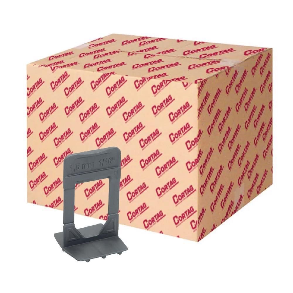 Espaçador Nivelador Supra 1,5Mm 500 Unidades 62858 Cortag