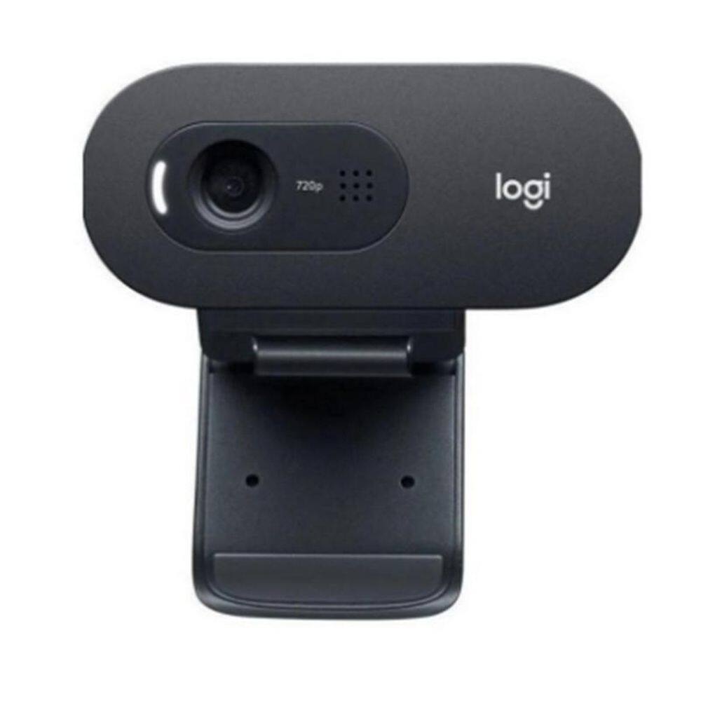 Webcam 1.0Mp Logitech Resolução Hd 720P Com Microfone