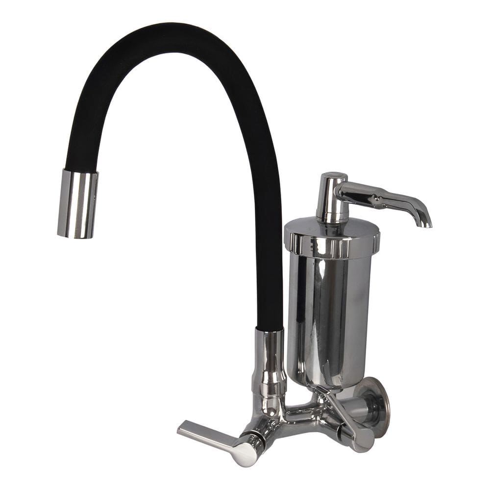 Torneira Com Filtro Cromada E Preta Equation 36x30x10cm