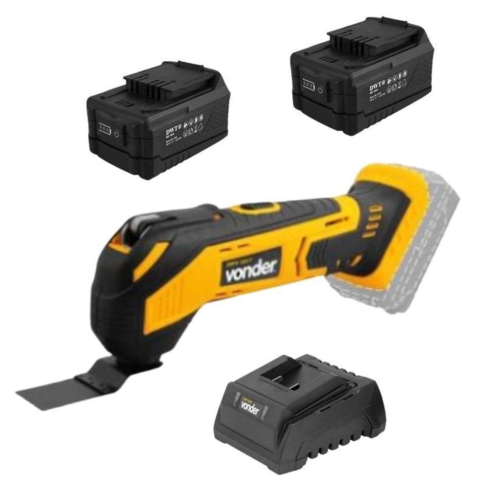Lixadeira Multifunção Imfv1817 Vonder C/2 Baterias 4.0Ah Dwt