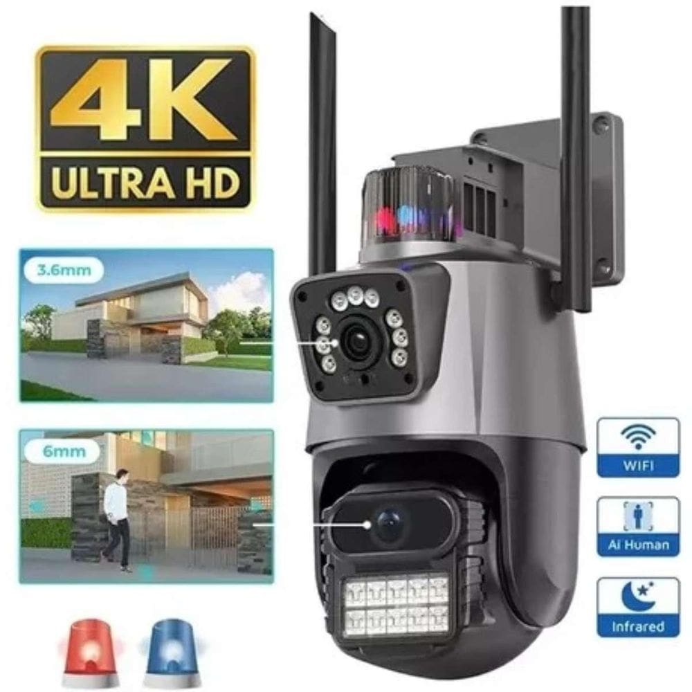 Câmera De Monitoramento Inteligente 4K P11 Tecnologia Avançada Entrega Relâmpago
