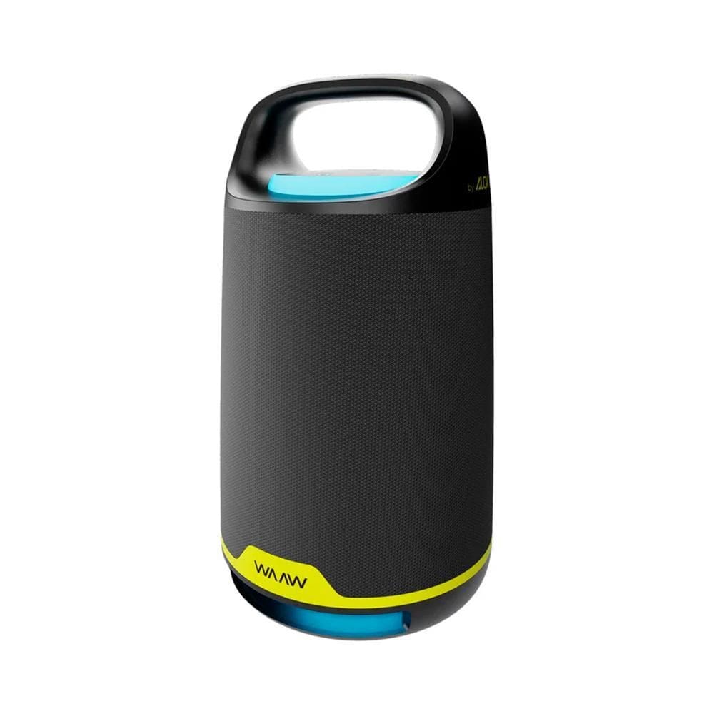 Caixa De Som Bluetooth Waaw Boom 200 80W Prata Bivolt