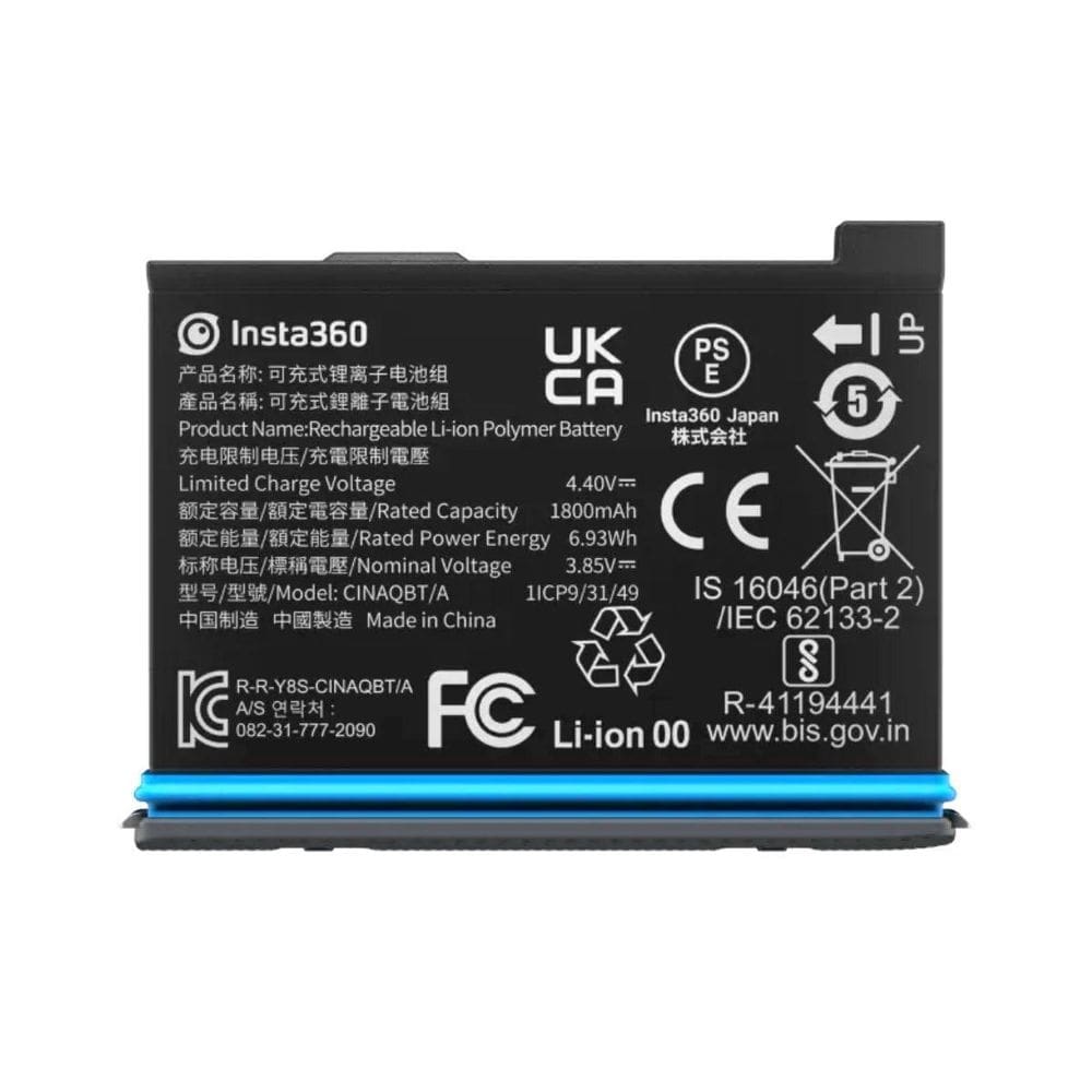 Bateria 1800Mah Para Insta360 X3