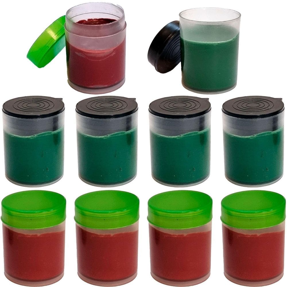 Kit 10 Pastas De Polir 21G Para Polimento Com Micro Retífica