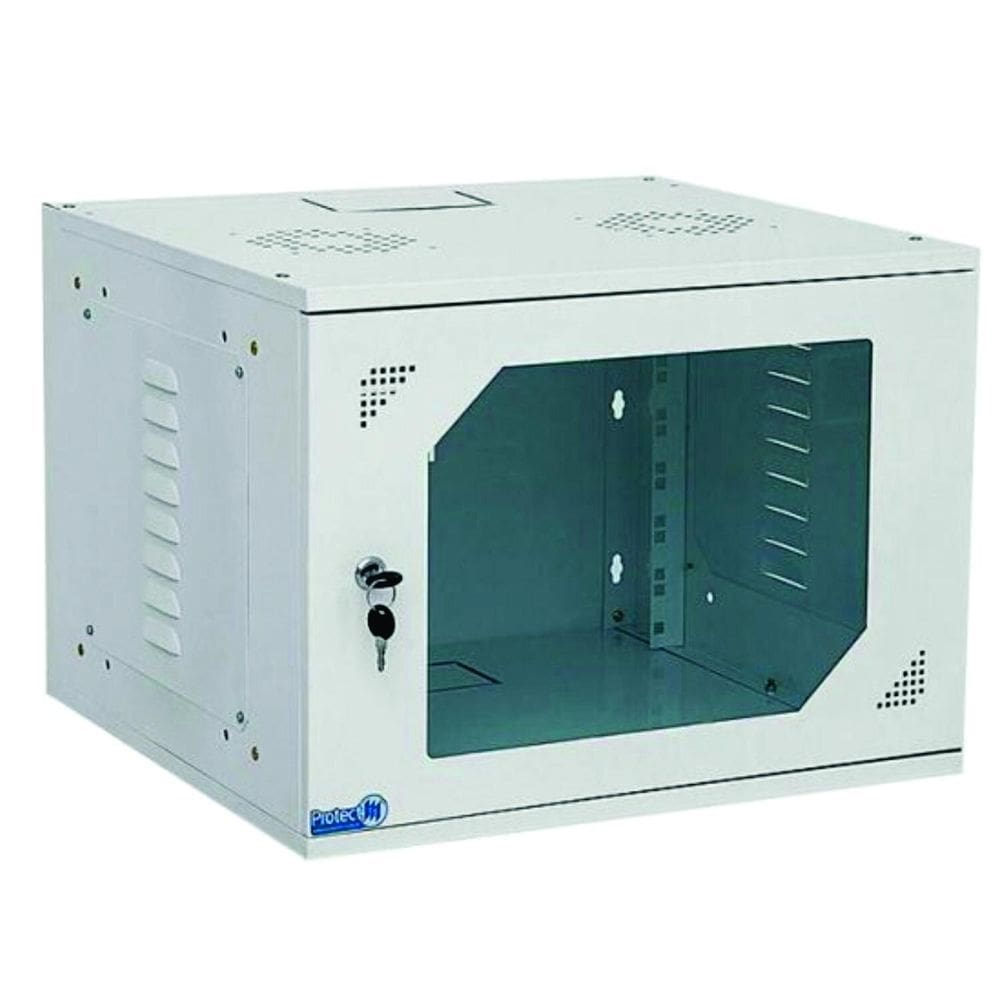 Rack Mini 19 06U X 450Mm Para Parede Bege Mm