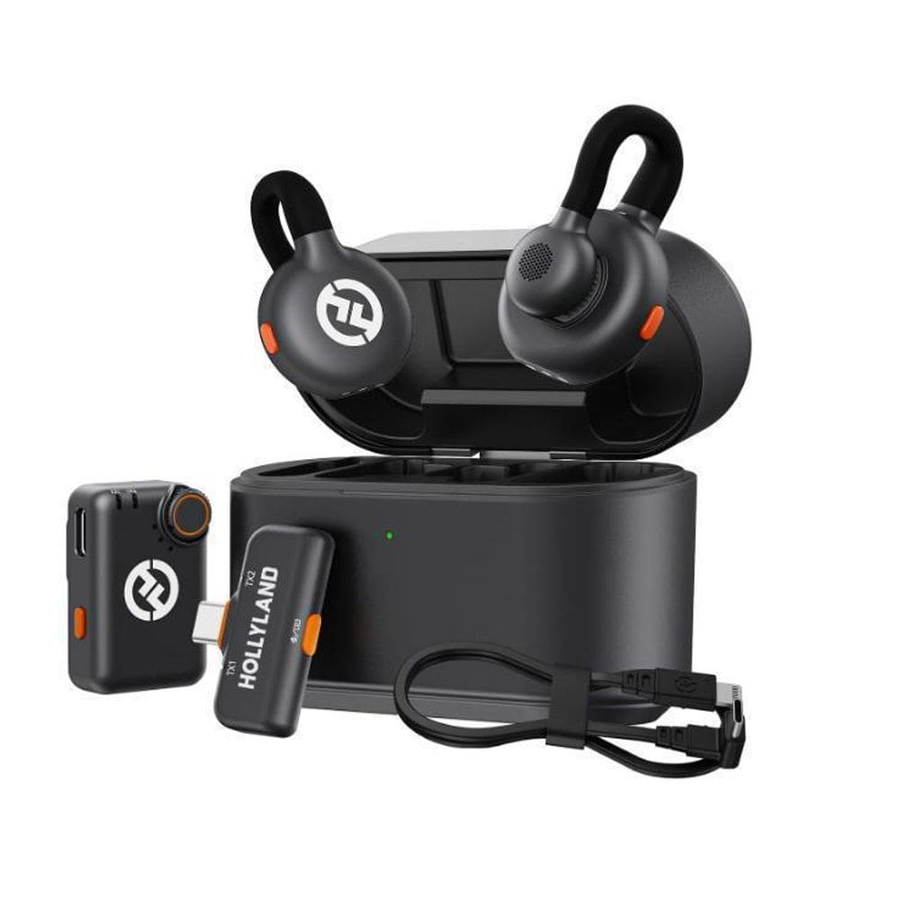 Microfone De Lapela Sem Fio Hollyland Lark M2S Combo