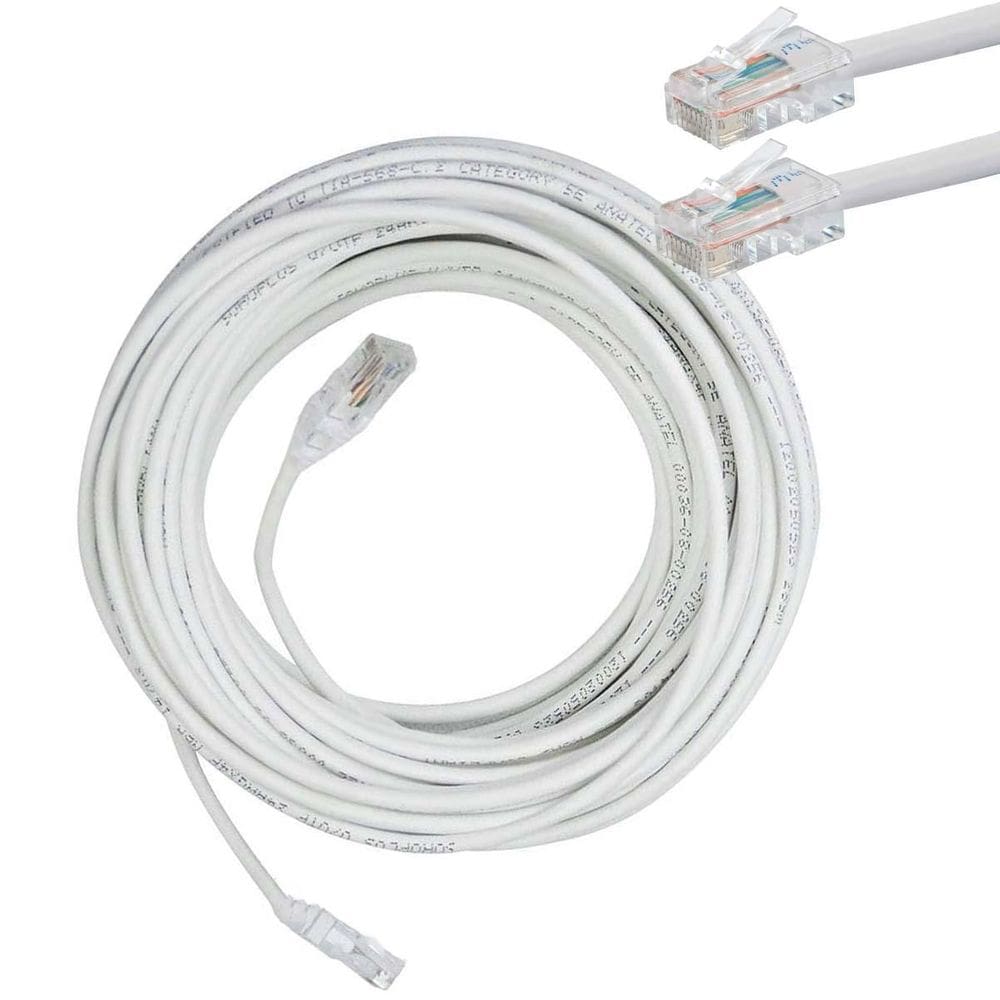 Cabo De Rede Anatel Furukawa Montado 50 Metros Cat5E Branco