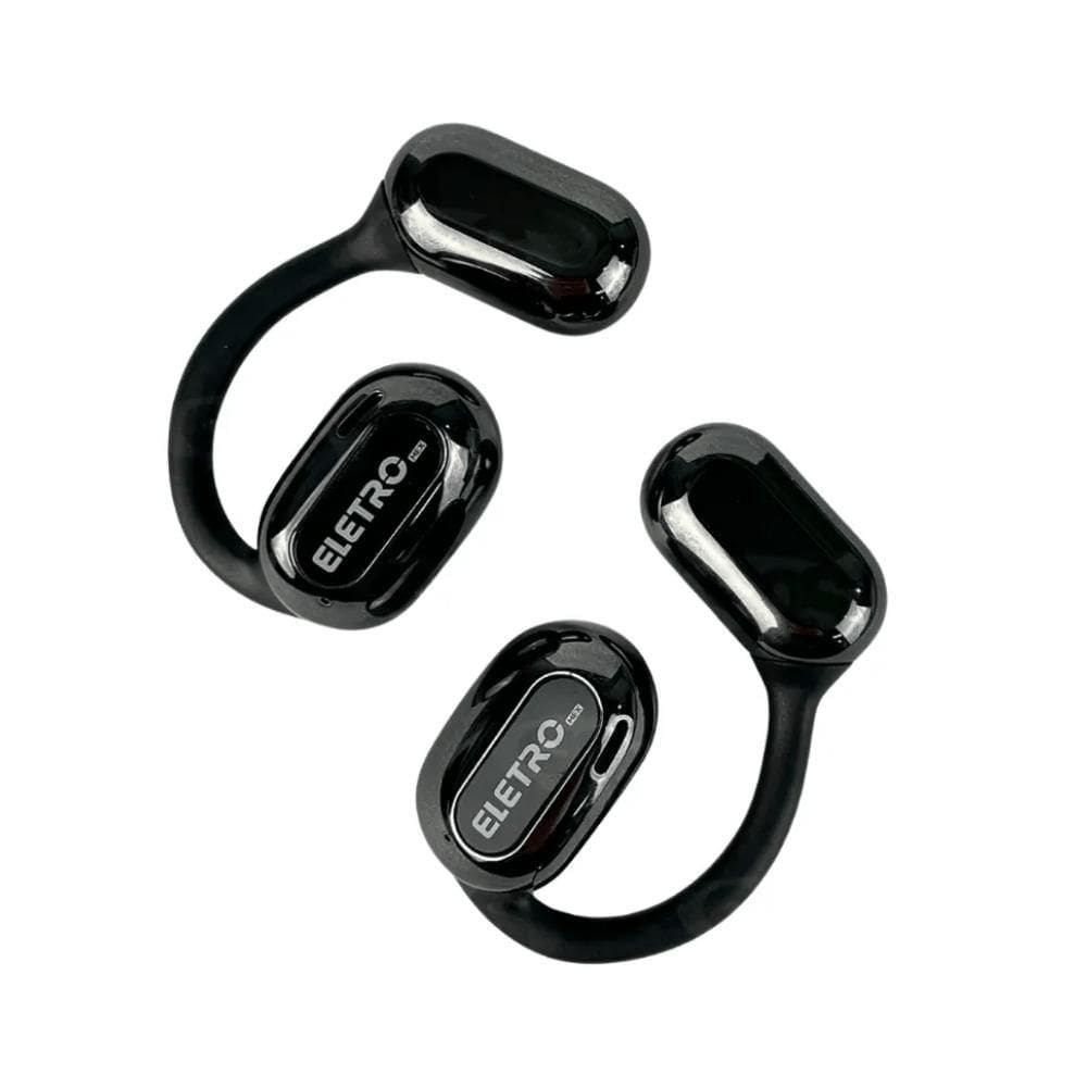 Fone Bluetooth El-1606 Preto Sem Fio Touch 6H Bateria Case