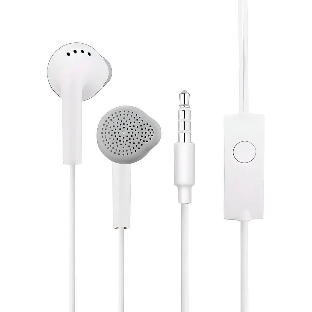 Fone De Ouvido In-Ear P2 Com Microfone Estéreo Branco