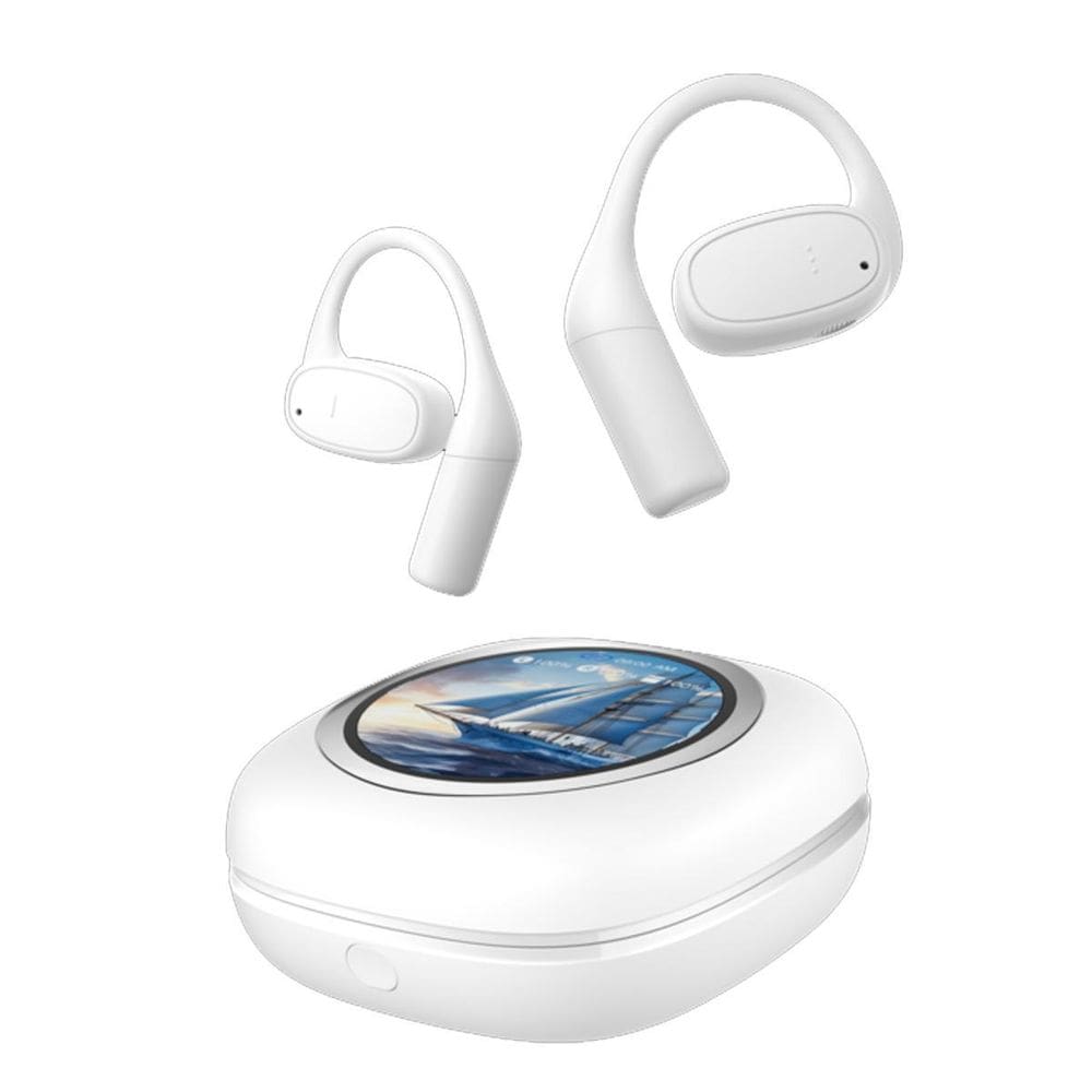 Fone De Ouvido Aura Buds Estojo Com Tela Touch Screeen