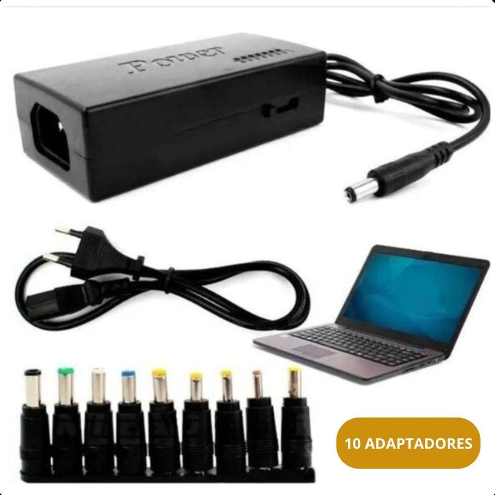 Carregador Universal 120W Ajustável Para Notebook