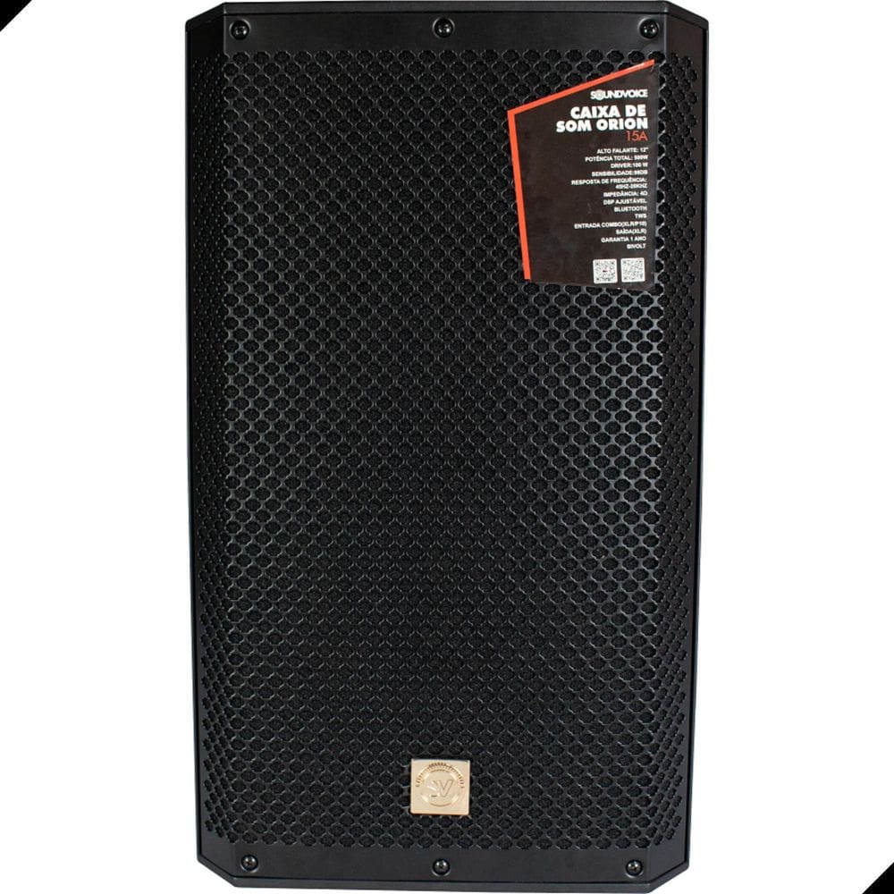 Caixa Ativa 15 Soundvoice Orion 15A Bivolt