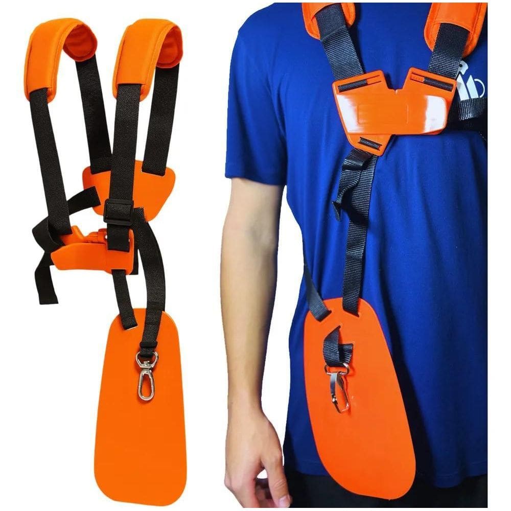 2X Cinto De Sustentação Duplo Roçadeira Universal Confortáve