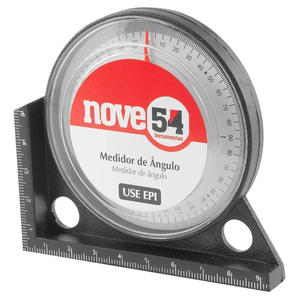 2X Inclinômetro Transferidor Grau Medidor Ângulo Base Magnét