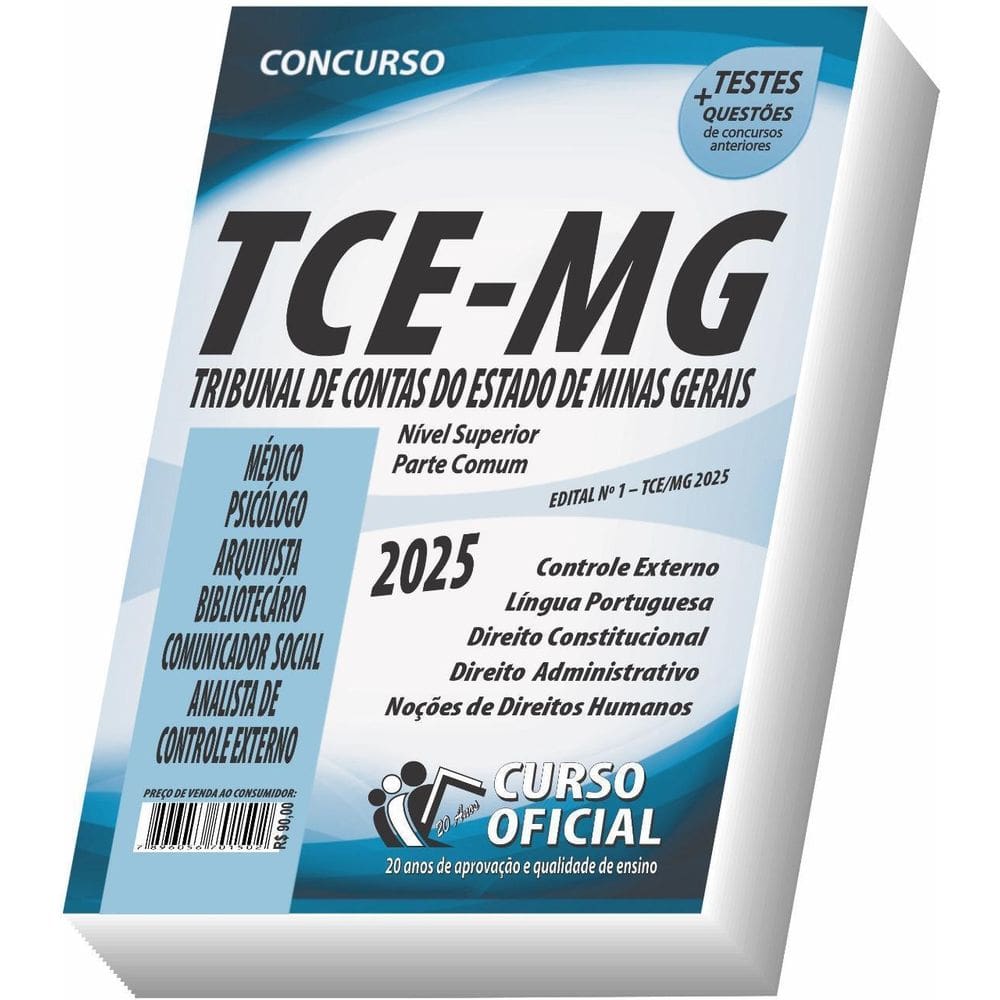 Apostila Tce-Mg - Nível Superior - Parte Comum Aos Cargos