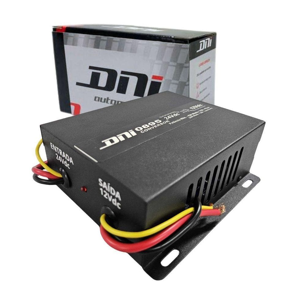 Conversor Inversor Tensão 24V Para 12V 420W Pico Com Cooler