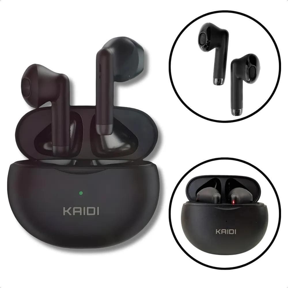 Fone De Ouvido Kd-770 Fast Plug Resisitente Á Água Cor Preto
