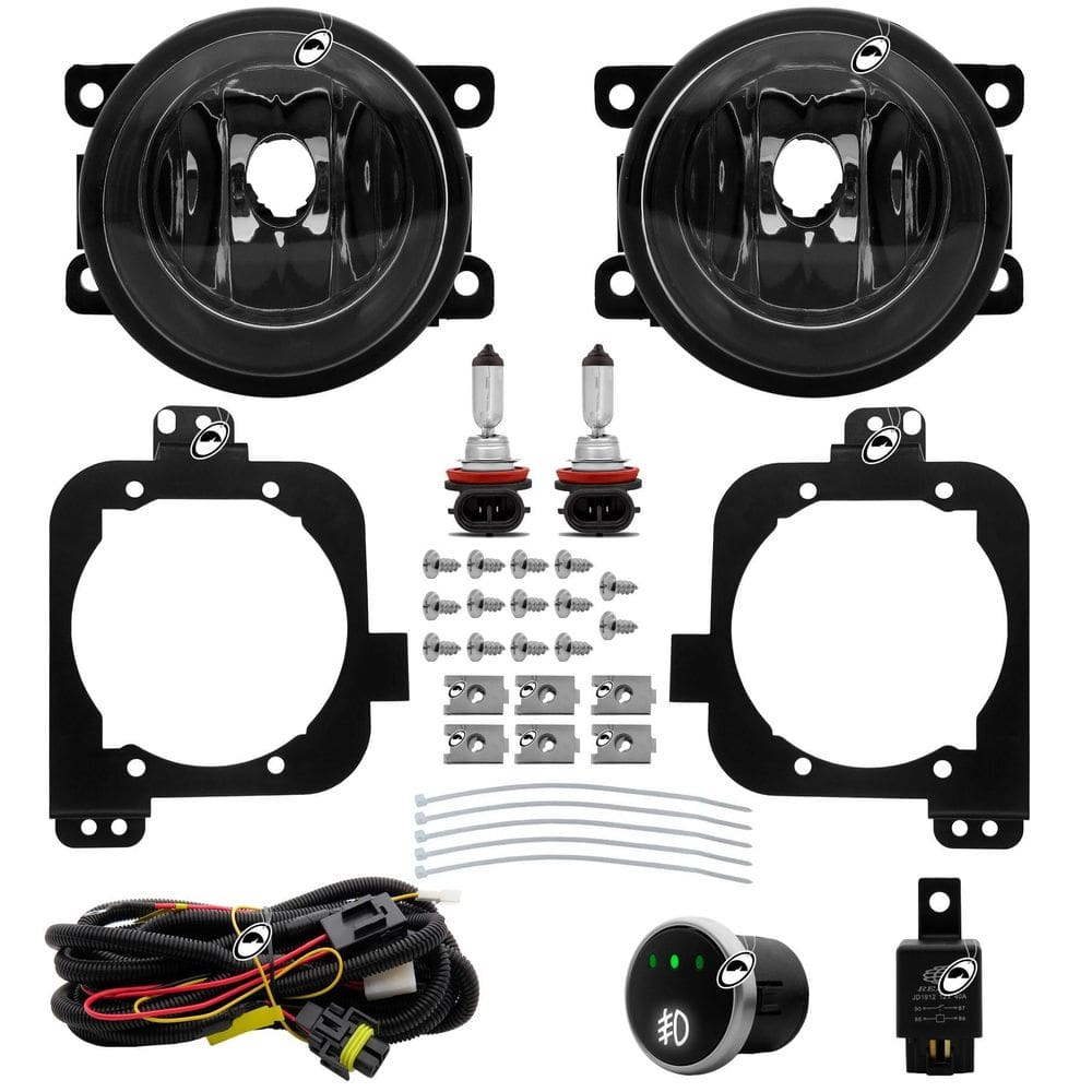 Kit Farol Milha Neblina C3 Aircross 2024 Em Diante Botão