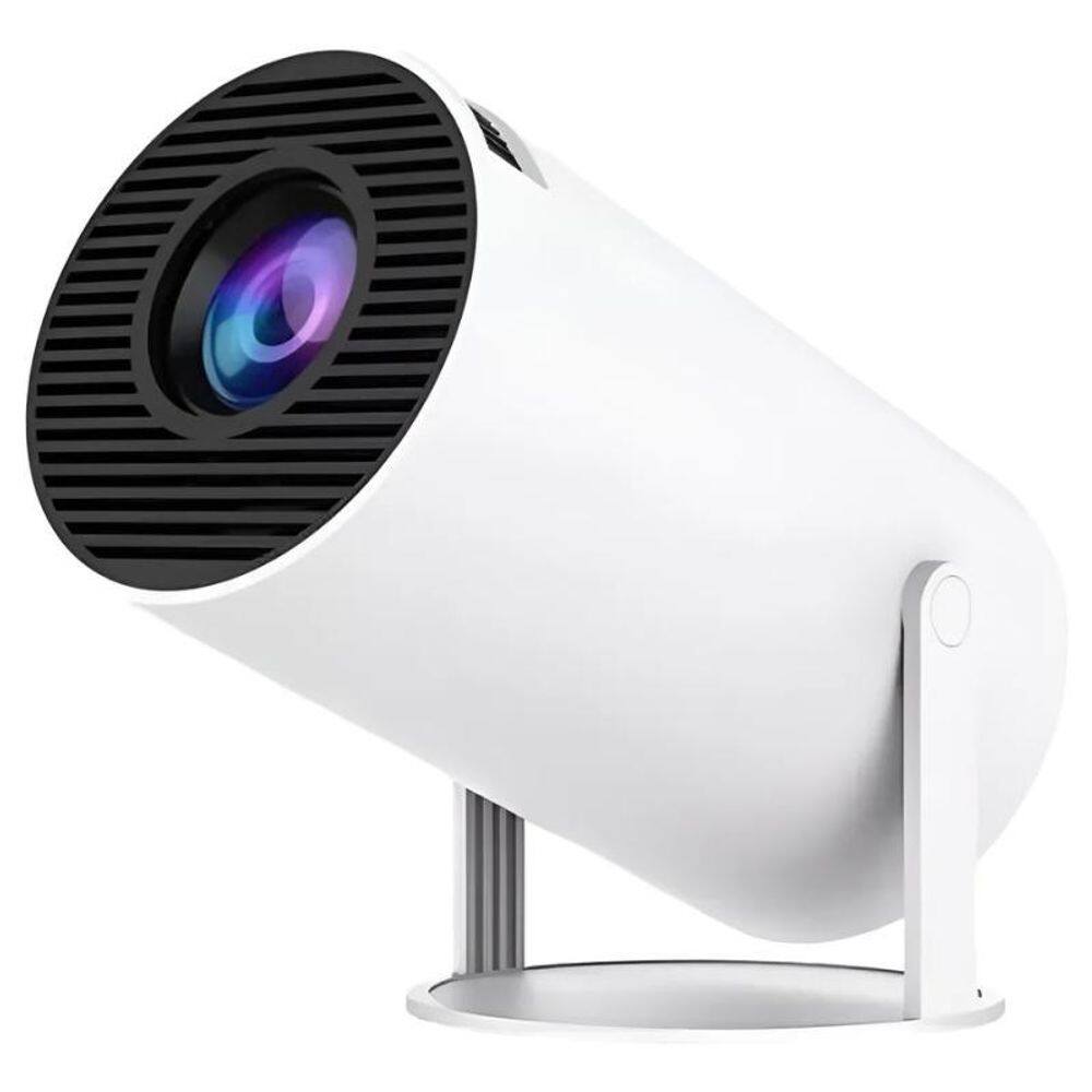 Projetor Hy300 Portátil Branco 110V/220V 4K 1080P Cinema