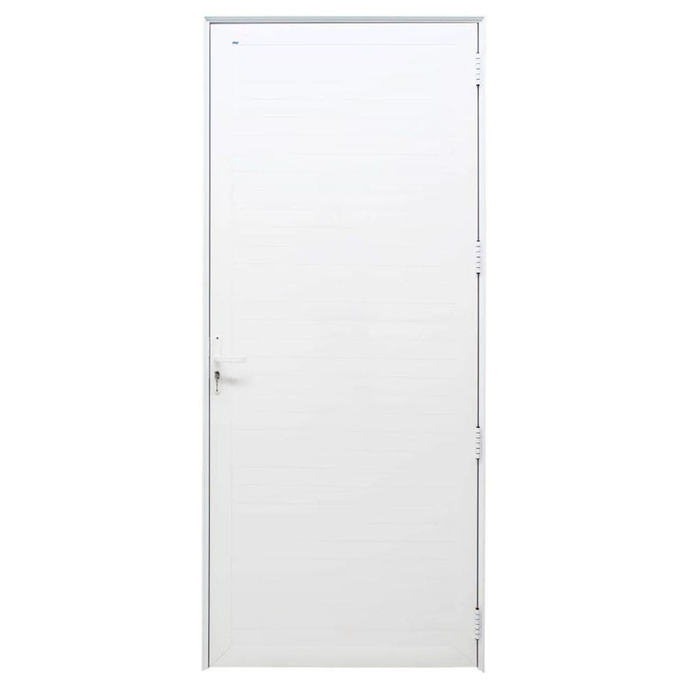 Porta de Giro PSH Perfecta com Lambril 215x80cm Direita Branca - 1405-3022 - JAP